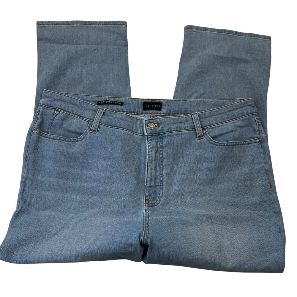 Talbots Straight crop stretch jeans Women's size 16